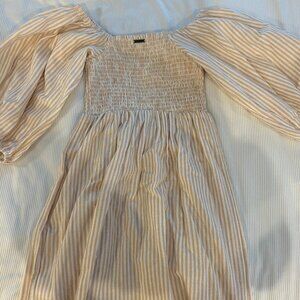 billabong puff sleeve dress